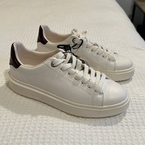 Zara white sneakers
